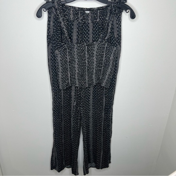 Paper Crane Pants - Paper Crane 2 Piece Black Set Size Small